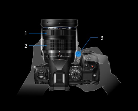 製品特長｜M.ZUIKO DIGITAL ED 8-25mm F4.0 PRO｜M.ZUIKO PRO｜ズーム