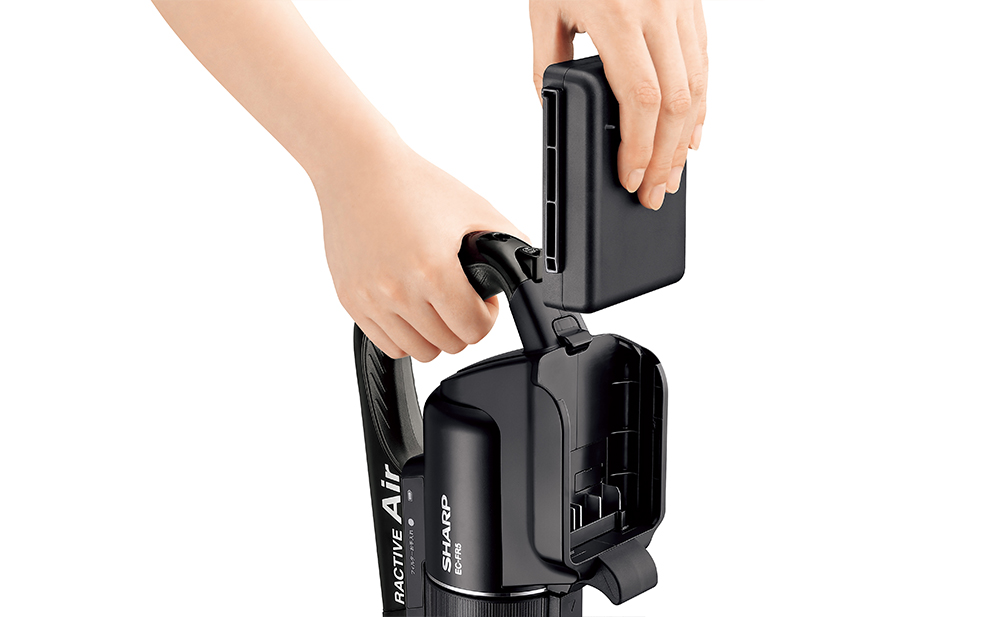 シャープ☆掃除機☆EC-FR5-B☆2020年製☆バッテリー新品と同等☆14