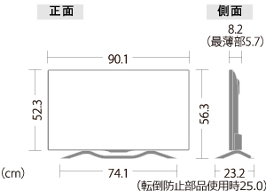 機種別サポート情報（LC-40U20）│液晶テレビ（AQUOS）│サポート・お