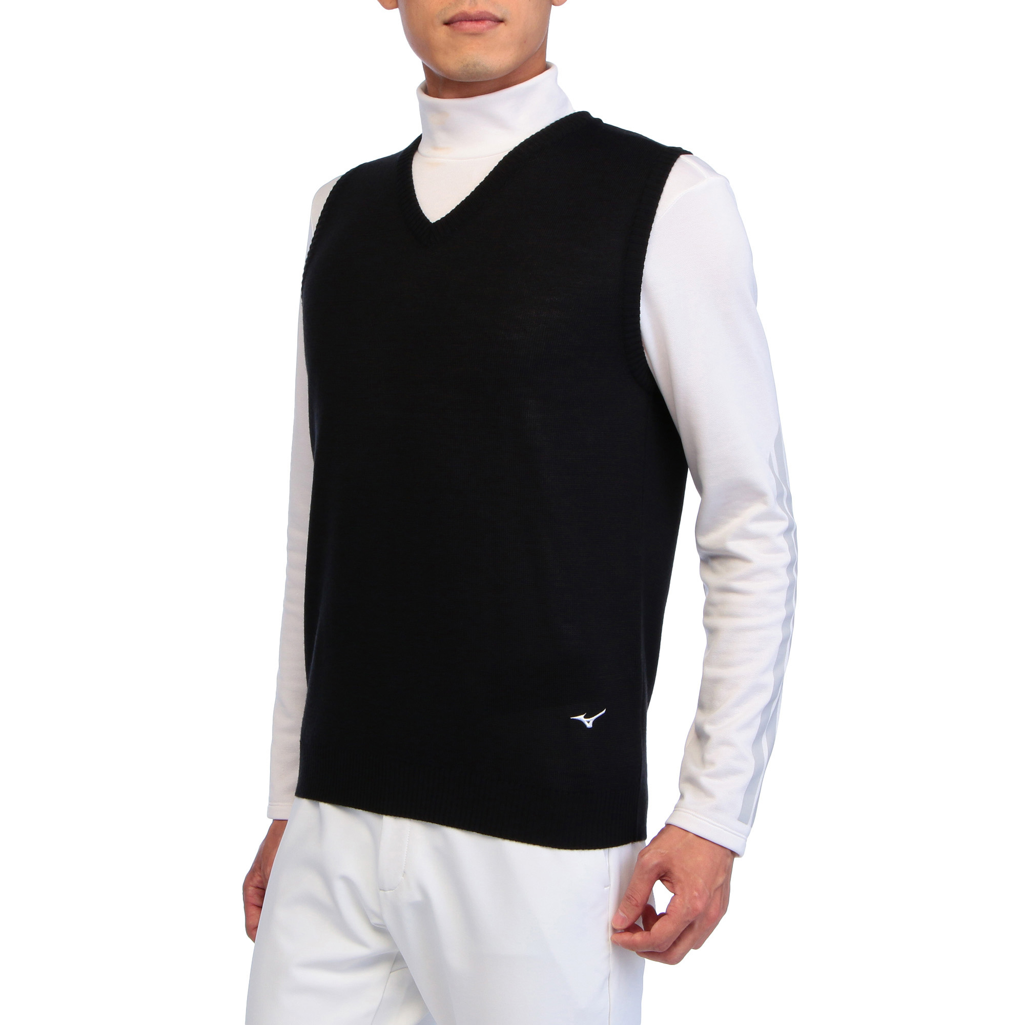 Vネックニットベスト|E2JC2A01|ベスト|ゴルフウエア|ミズノ公式オンライン