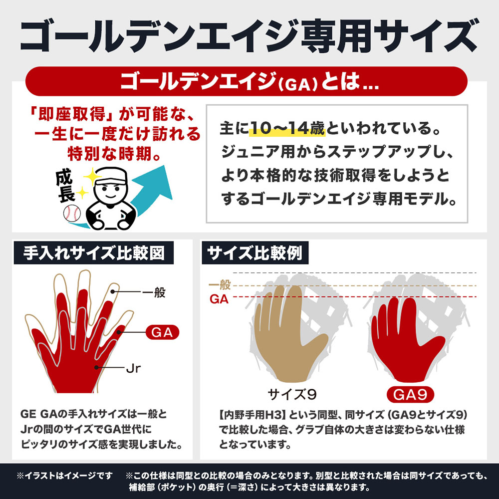 ゴールデンエイジ硬式用【グローバルエリート】Hselection SIGNA【内