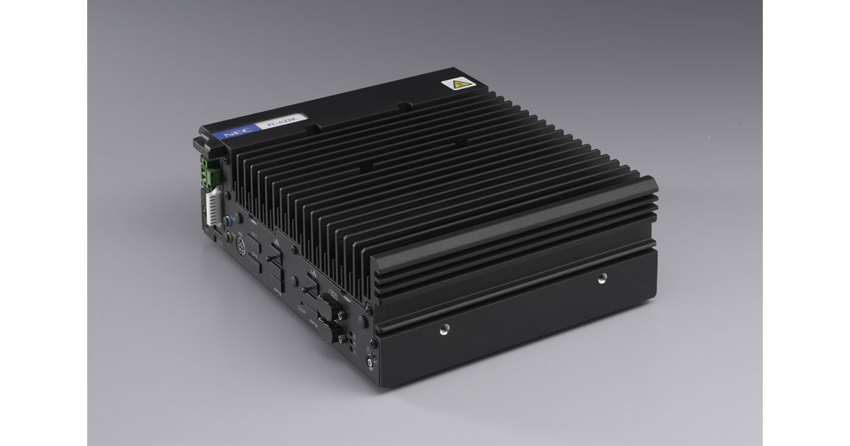 NEC、IoTシステムのエッジコンピュータ用途に適した小型ファクトリ
