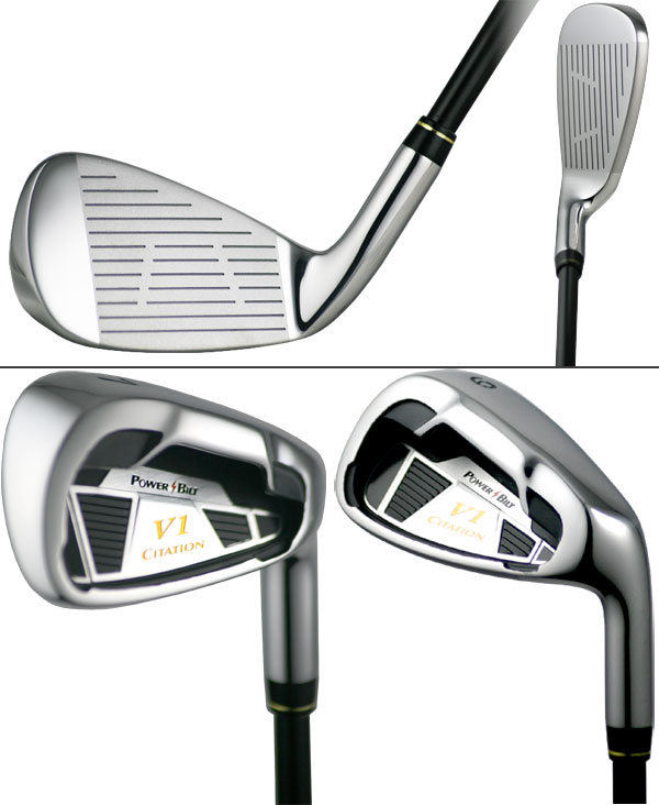 POWER BILT (パワービルト） 中空アイアン入り サイテーションV1