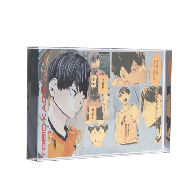 ハイキュー！！』アクリルブロック “HEROES” 影山飛雄 BD4