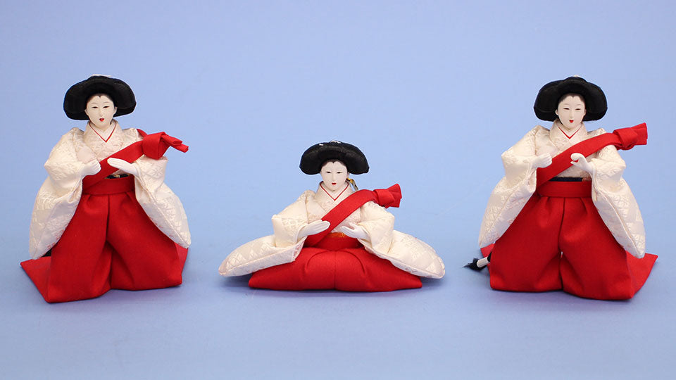 99雛人形単品三人官女3 柳サイズ301-01 – 寿鳳人形の東芸