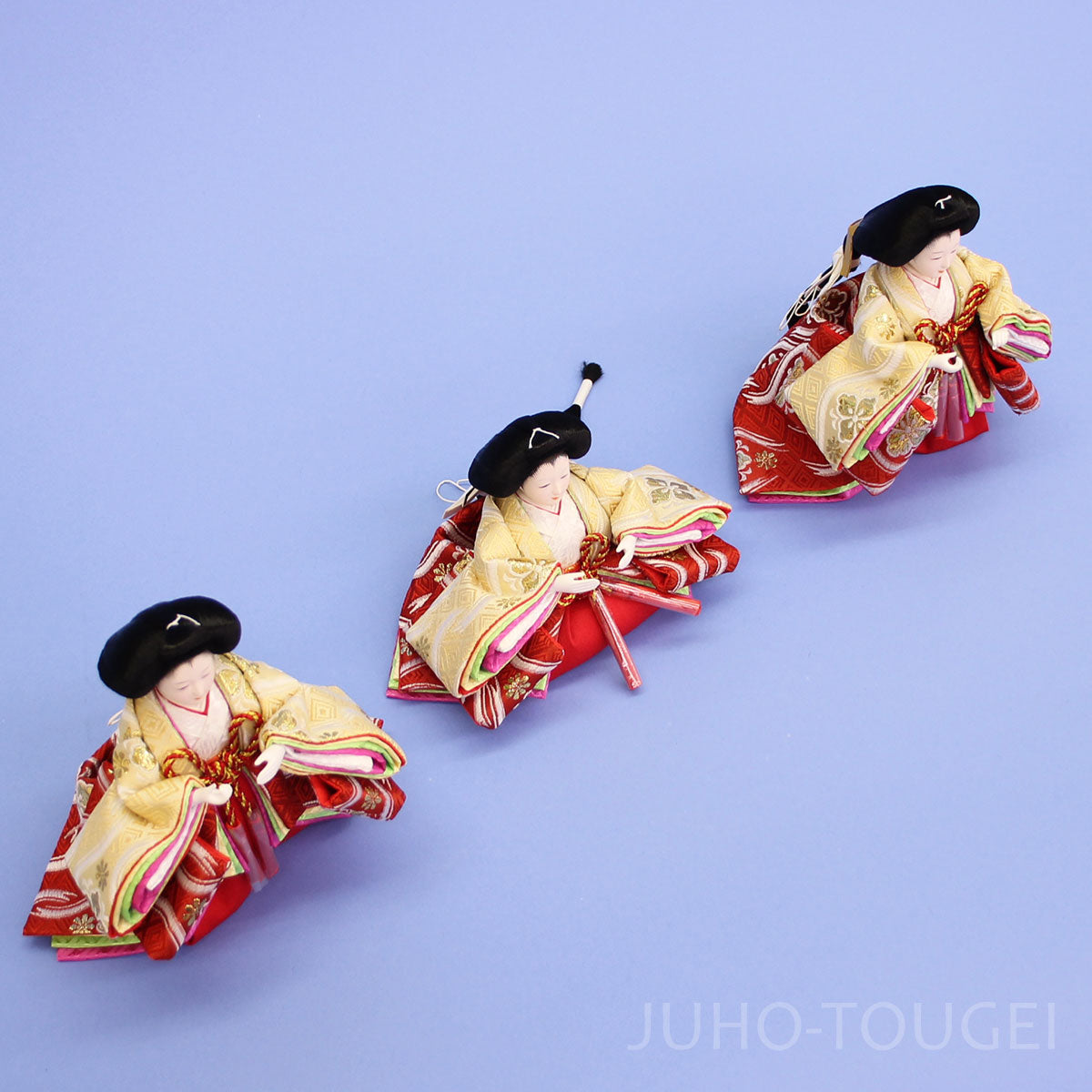 雛人形単品三人官女3 三寸サイズ312382 – 寿鳳人形の東芸
