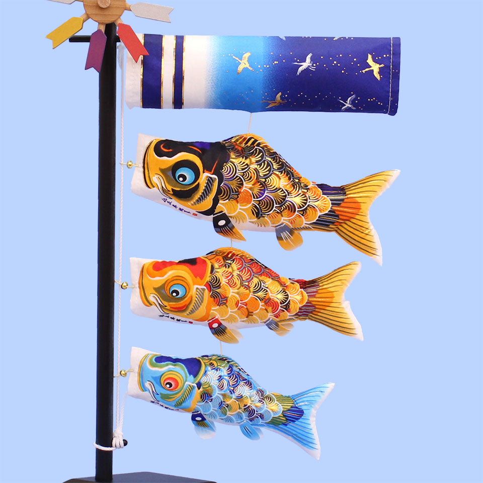 鯉のぼり用吹き流しの単品販売。五色吹き流し ナイロン5m – 寿鳳人形