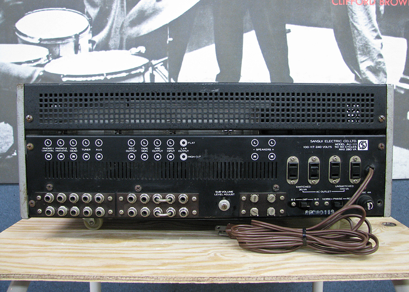 SANSUI(サンスイ) AU-111 真空管プリメインアンプ - 中古オーディオの