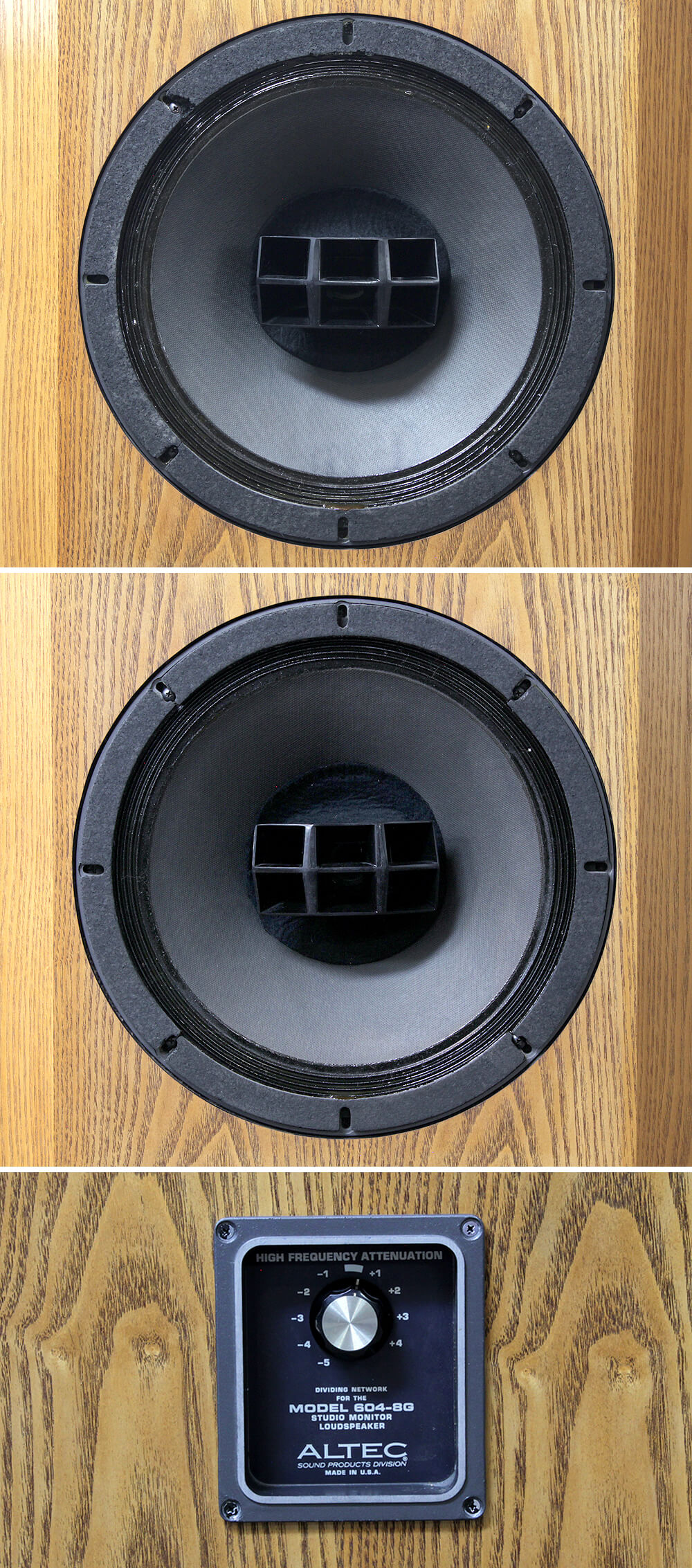 ユートピア製 FAMILY KING+ALTEC アルテック604-8G スピーカー 引取