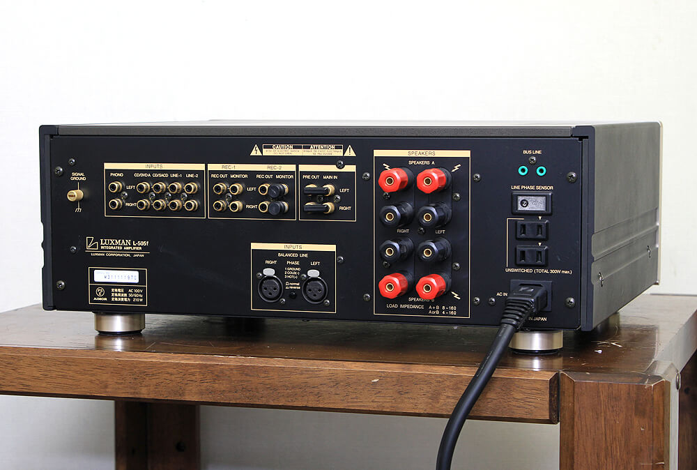 LUXMAN ラックスマン L-505f プリメインアンプ - 中古オーディオの販売