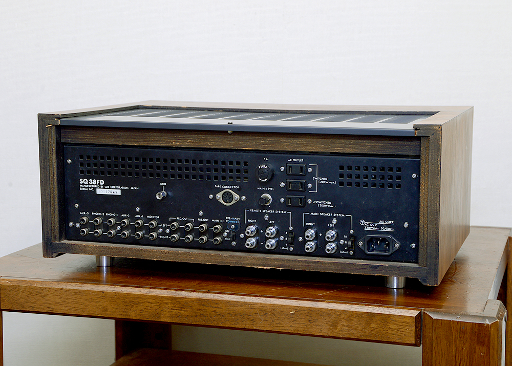 LUXMAN ラックスマン SQ38FD 真空管プリメインアンプ メンテナンス済