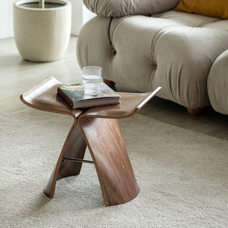 Butterfly Stool Side Table – Modern Accent Furniture