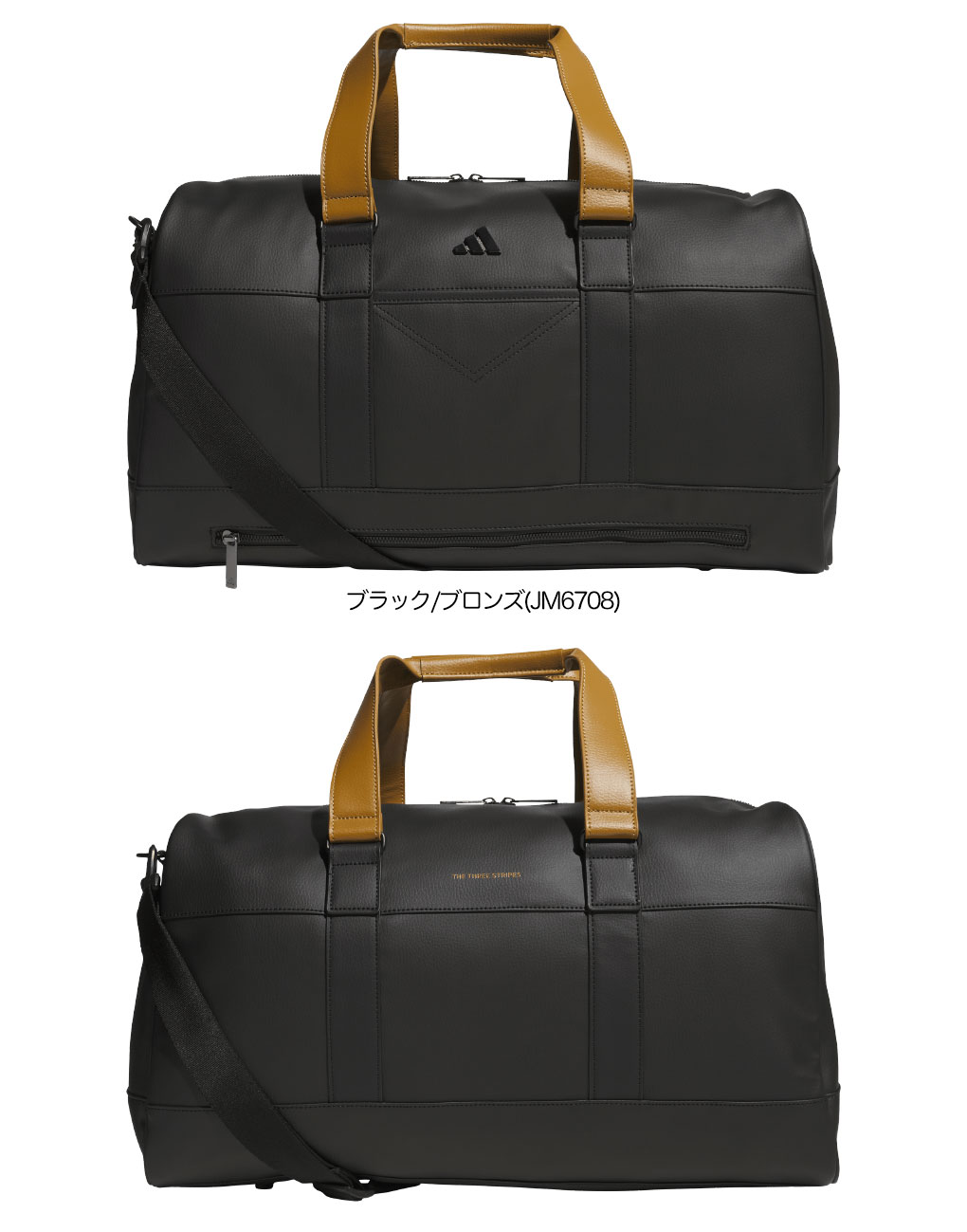 アディダス 合成皮革 ボストンバッグ JUT56 ゴルフ 2025年モデル