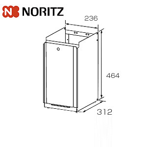 GT-1653SAWX-4 BL｜ノーリツ｜ガスふろ給湯器[本体のみ][屋外壁掛型