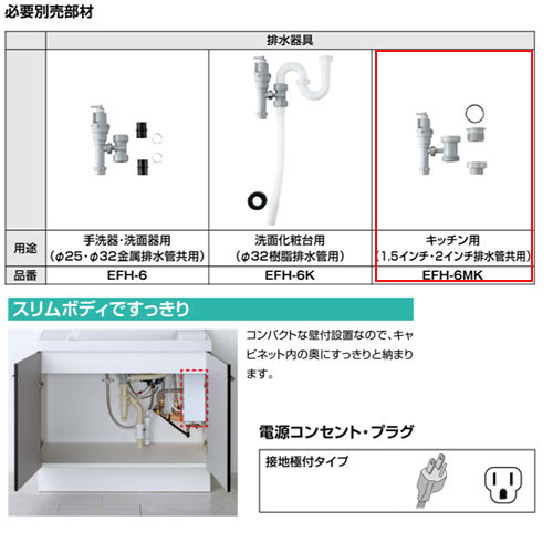 EGM-1S｜LIXIL即湯システム[1L][キッチン用]