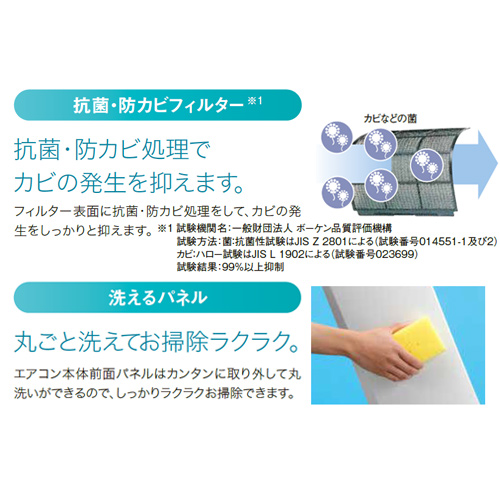 RC-2220R(W)+RO-2220R｜CORONAルームエアコン[冷房専用シリーズ][100V]