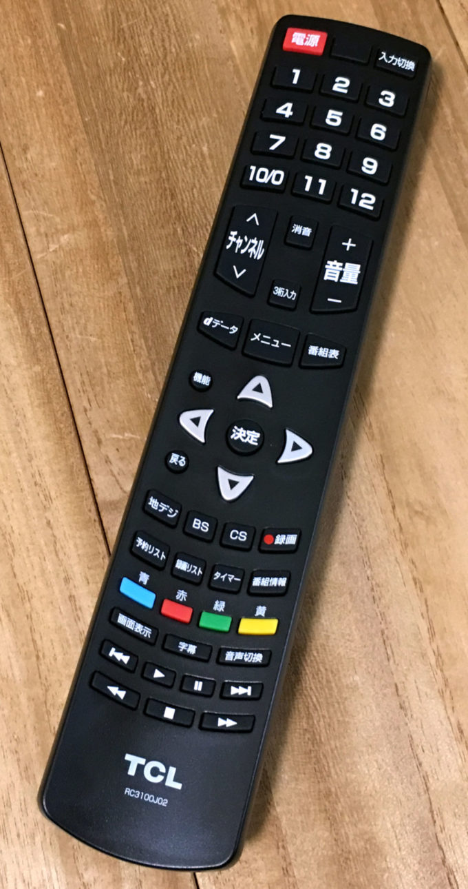 TCL 40D300F を買ってみた | カネゴラボ