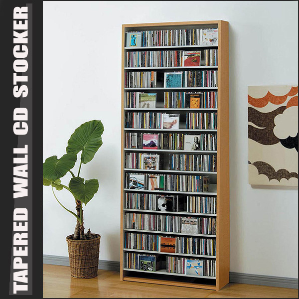 CDラック CDストッカー 最大CD924枚 DVD400枚 収納できる 壁面薄型