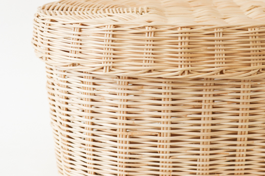 カンボジア moily オーバル ふた付き (L)