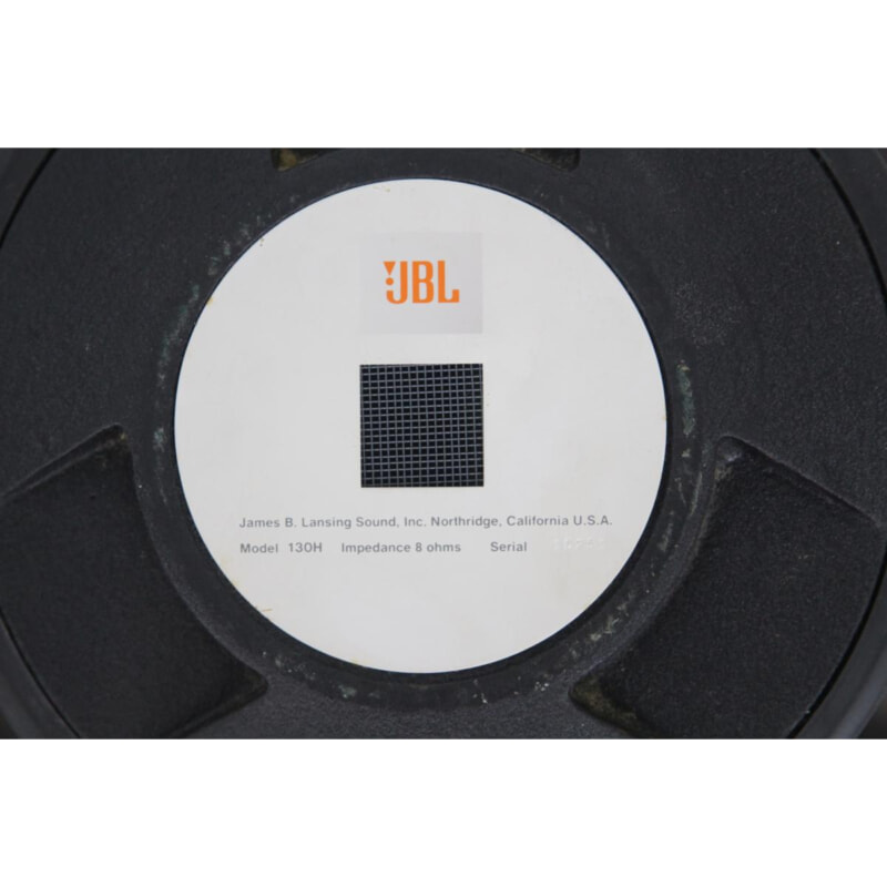 買取実績 |JBL 130H 38cmコーン型ウーファーユニット ペア - 大阪 京都