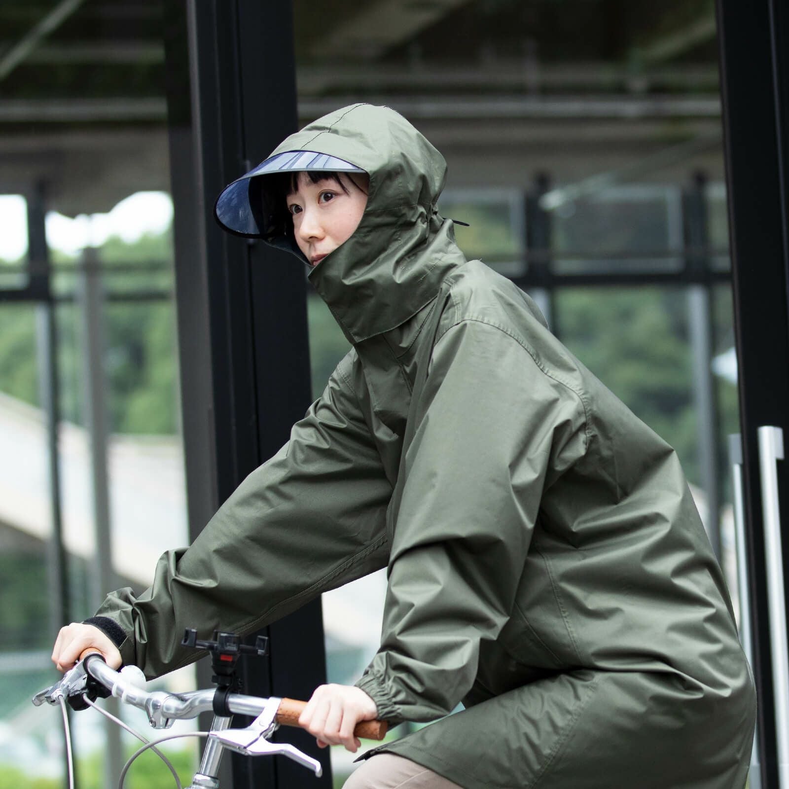 V-004 レインバイザー トップ（2枚組） | レインコート レインポンチョ