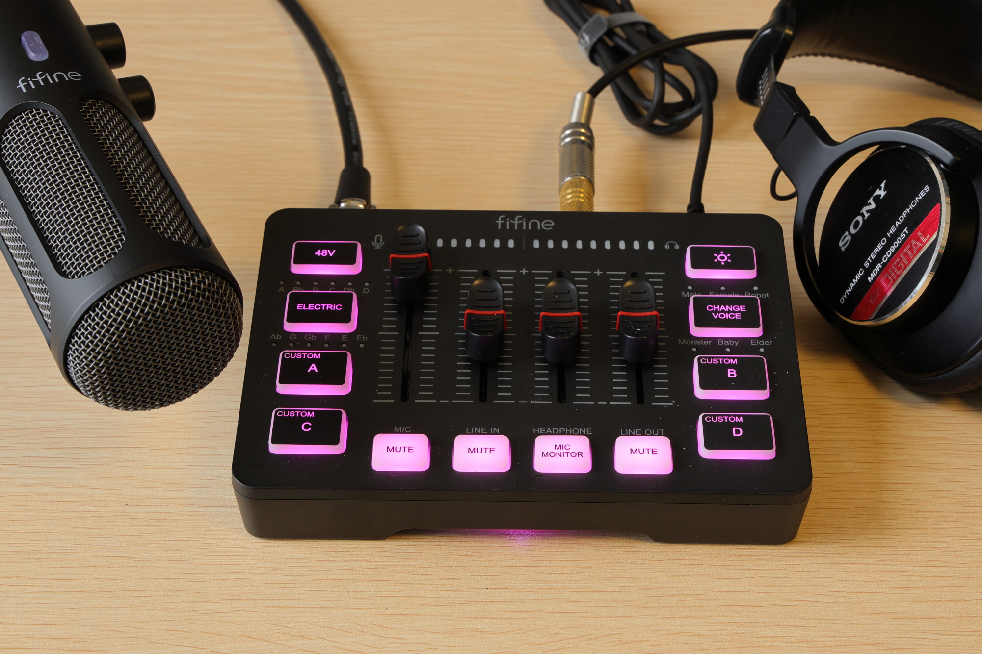 FIFINE AmpliGame SC3オーディオミキサーをレビュー！約7000円で高性能