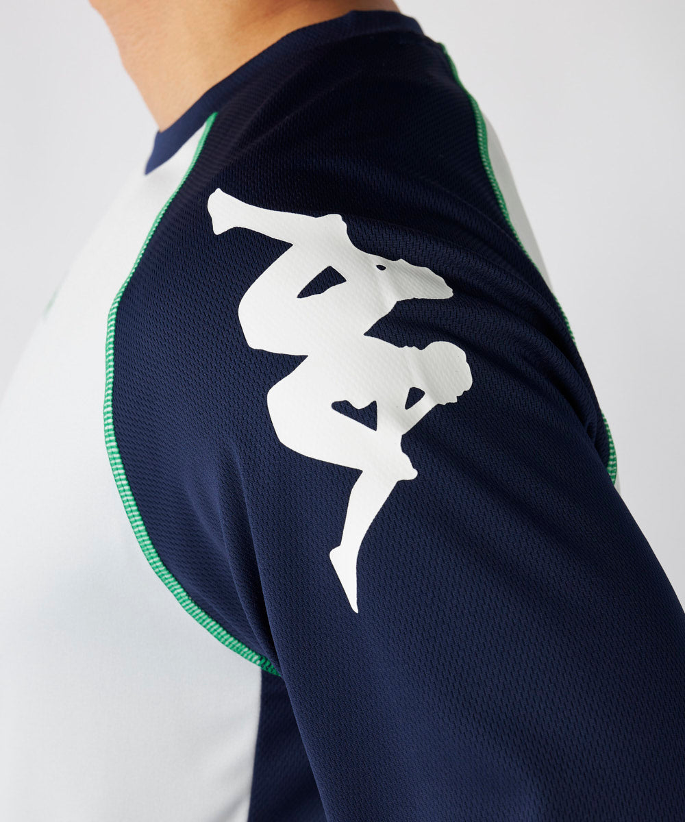 メンズ 長袖Tシャツ織ステッチ×オミニ – Kappa