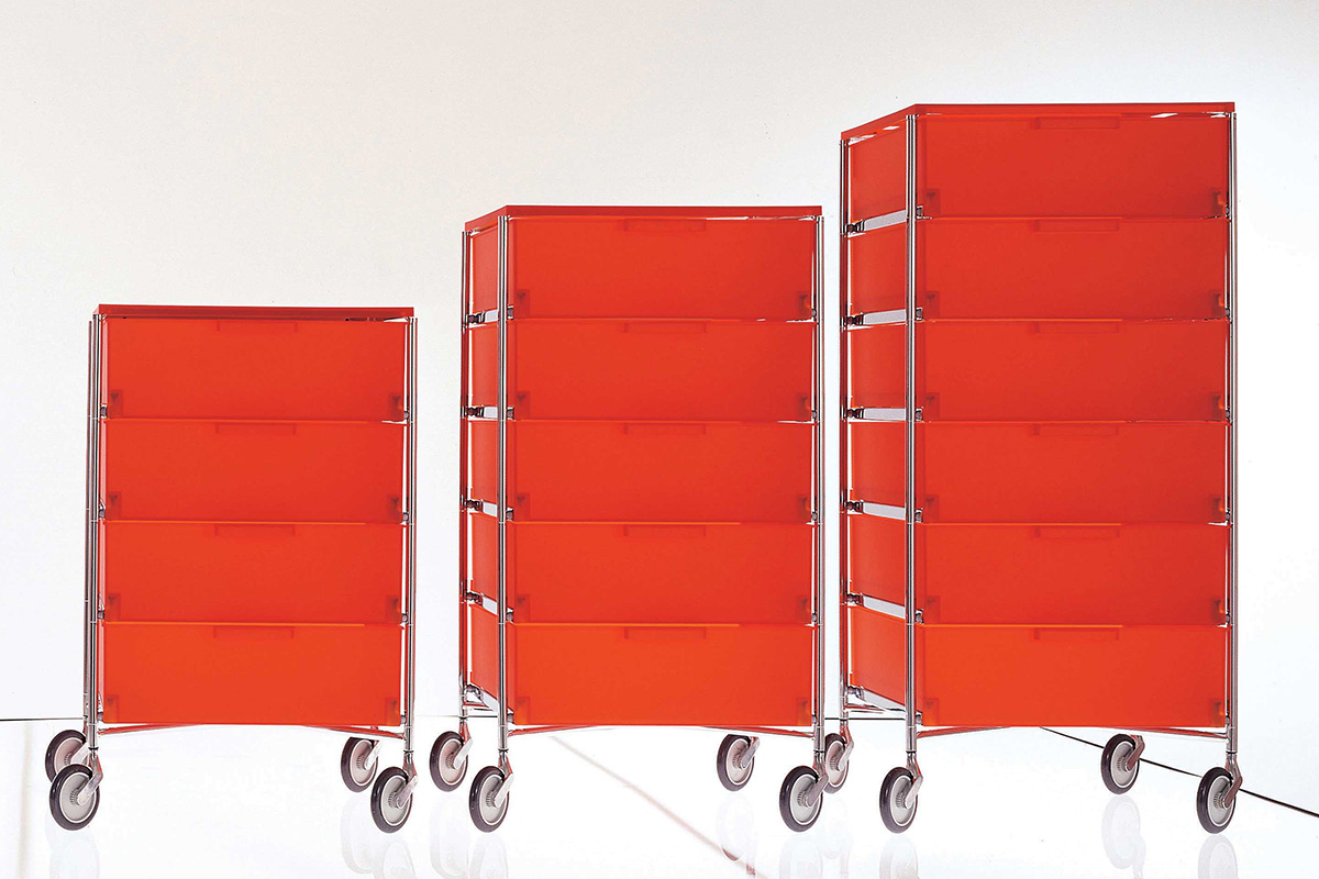 モビル6ワゴン（引出し6）｜Kartell｜カルテルオフィシャルサイト