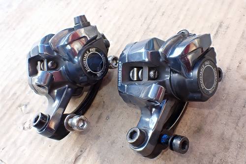 メカニカルディスクブレーキ（BR-CX77）の分解整備 | からあげ隊長の冒険