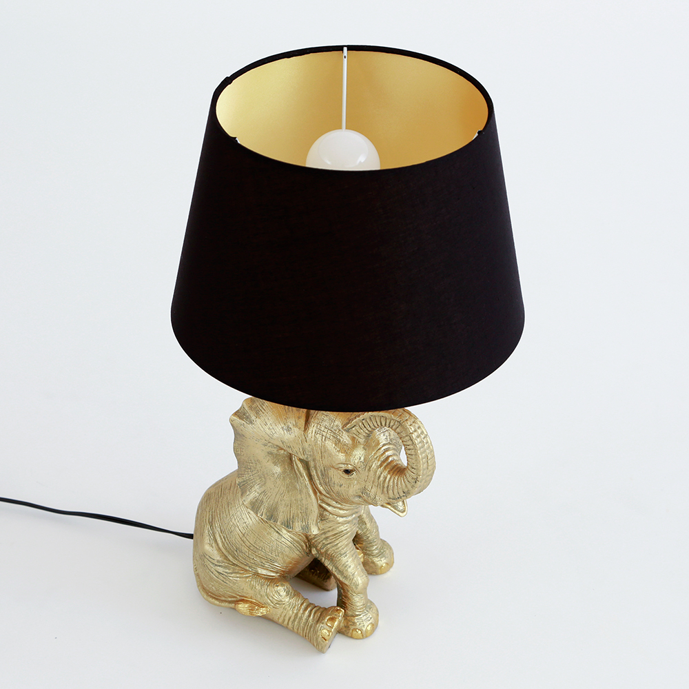 ハッピーエレファント 48cm テーブルランプ ｜【KARE】ドイツの家具