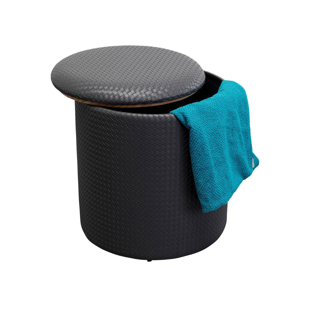 ヴェネツィア ブラック O40cm ストレージスツール * - スツールの通販