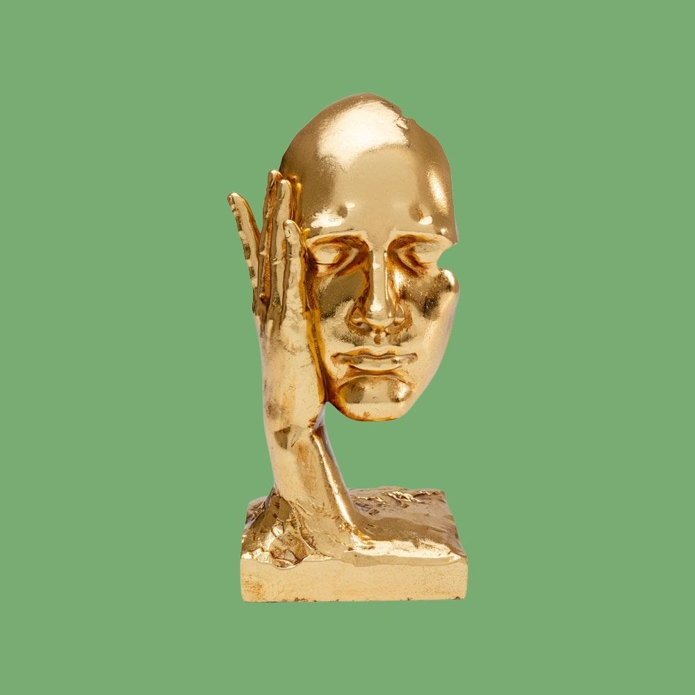 インマイマインドゴールド30 cm デコオブジェ - オブジェ・置物の通販
