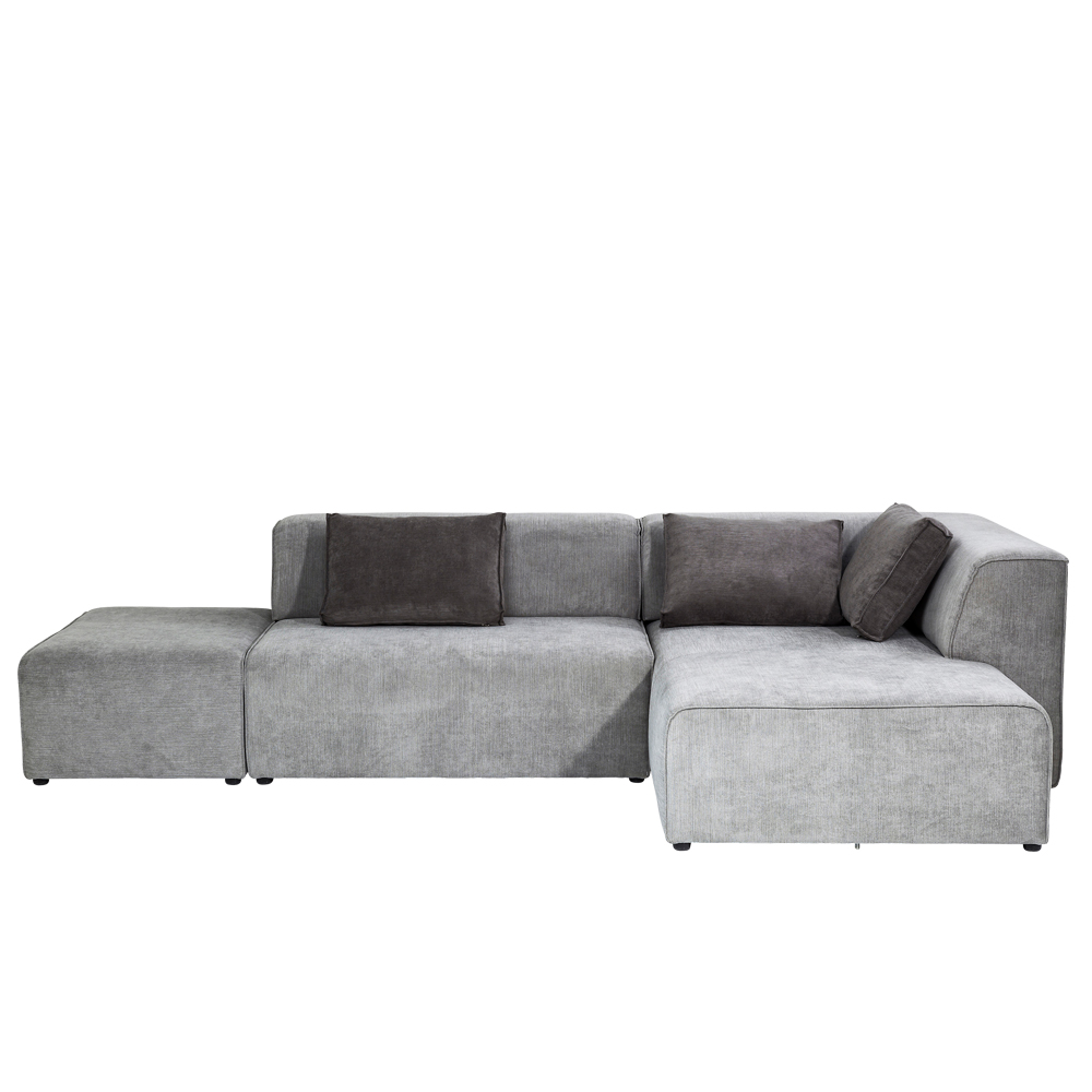 インフィニティ オットマン(ライト) グレー ソファ * - L型ソファー