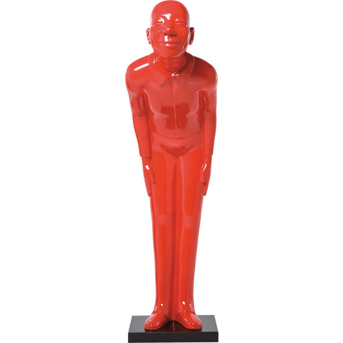 廃番】ウェルカムゲストレッドビッグ デコフィギア * - オブジェ・置物