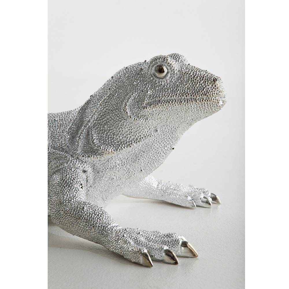 廃番】Deco Figurine Lizard Silver Deluxe - オブジェ・置物の通販