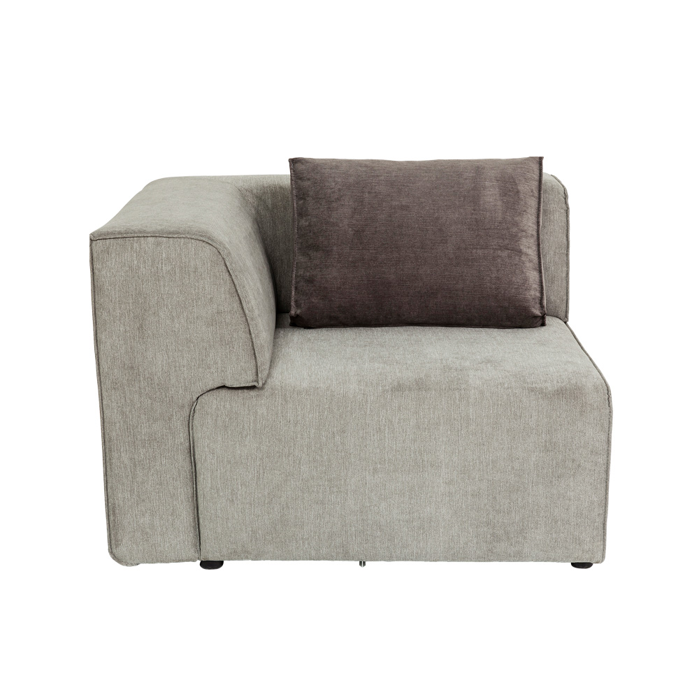 インフィニティ コーナー 100 エレメンツ グレー レフト ソファ - L型