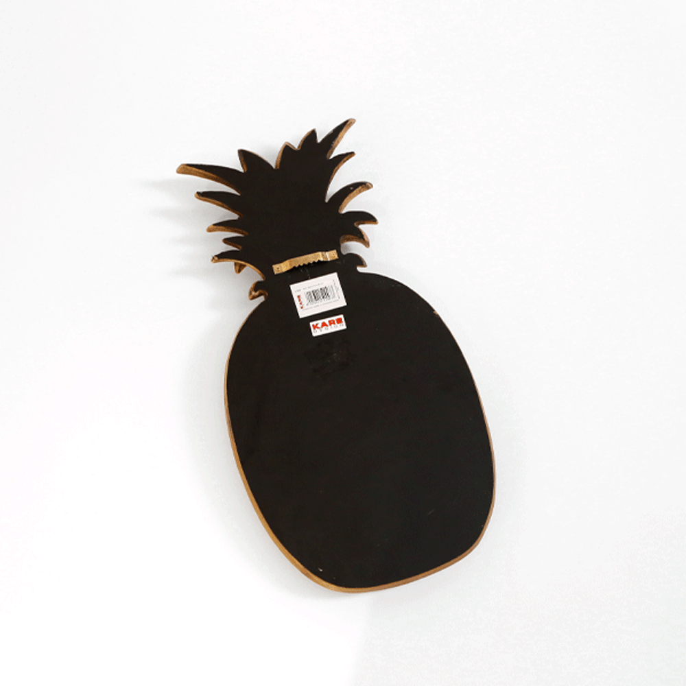 在庫なし】パイナップルミラー26×50cm ウォールデコレーション - 壁