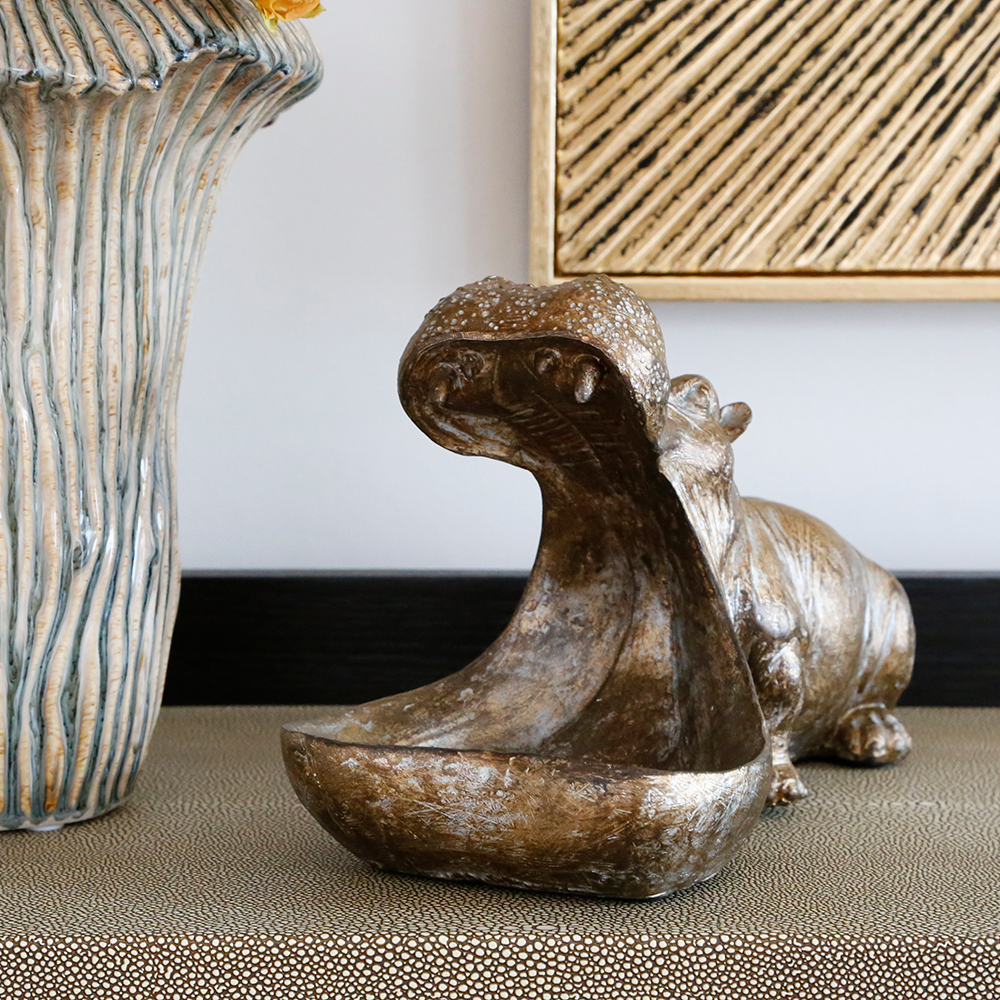 ハングリーヒッポ デコフィギア - オブジェ・置物の通販 ｜【KARE