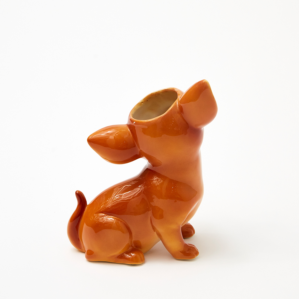 廃番】ドッグ フラワーベース - 花瓶・フラワーベースの通販 ｜【KARE