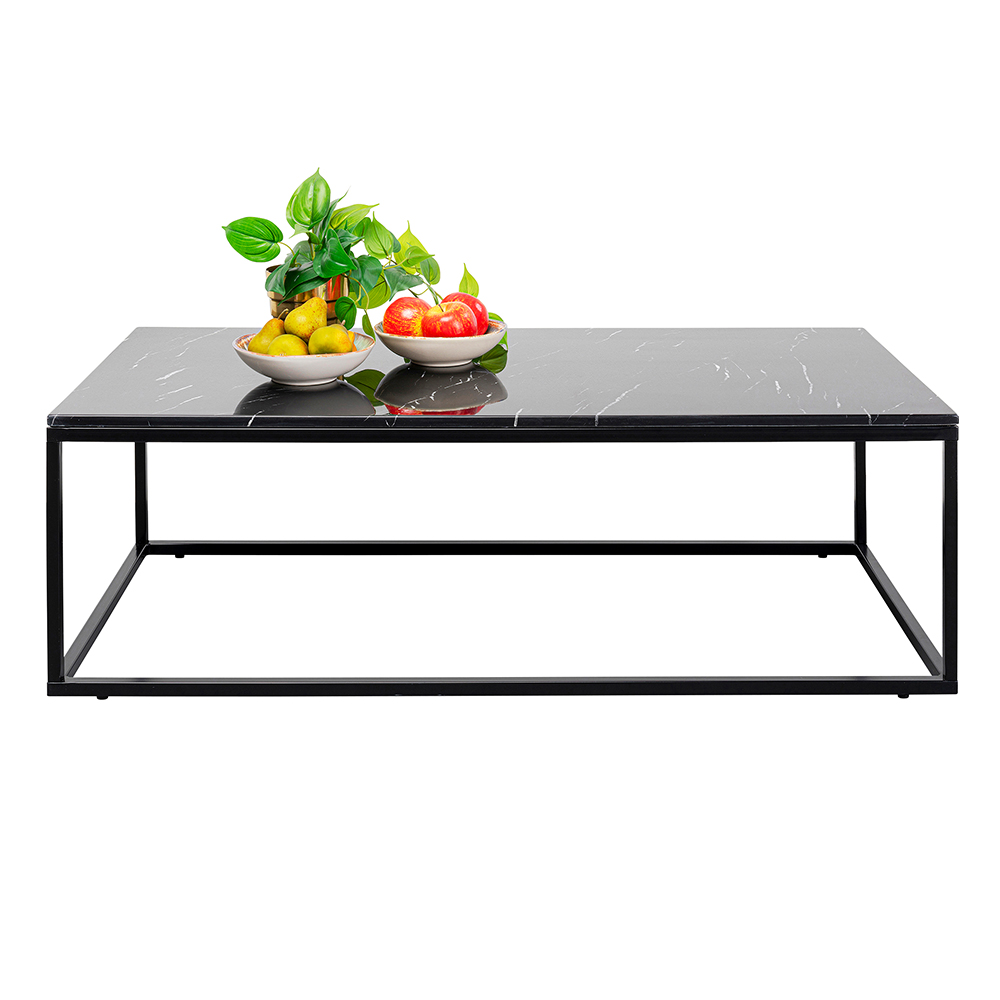 キーウェストブラック120×60 cm ローテーブル/コーヒーテーブル