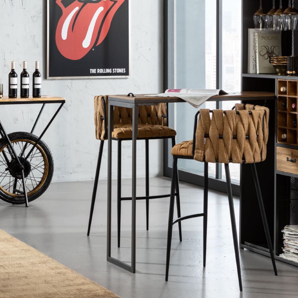 廃番】チェリオイエロー バースツール * - カウンターチェア