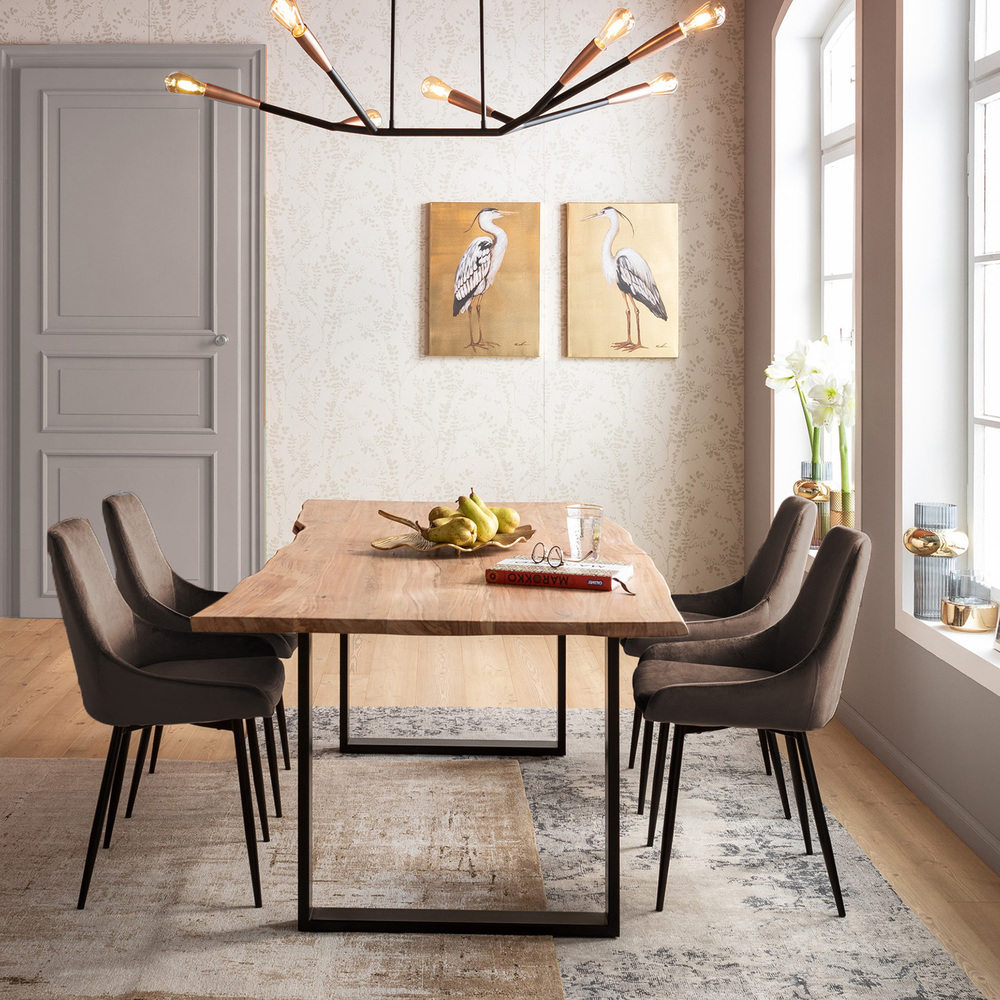 イーストサイド ブラウン ダイニングチェア * - ダイニングチェアの