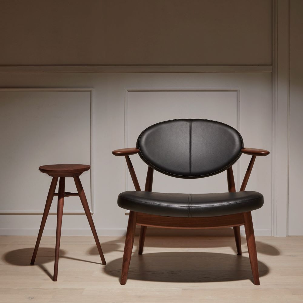 BOSS STYLE イージーチェア ELC51W(ウォールナット) – 柏木工株式会社