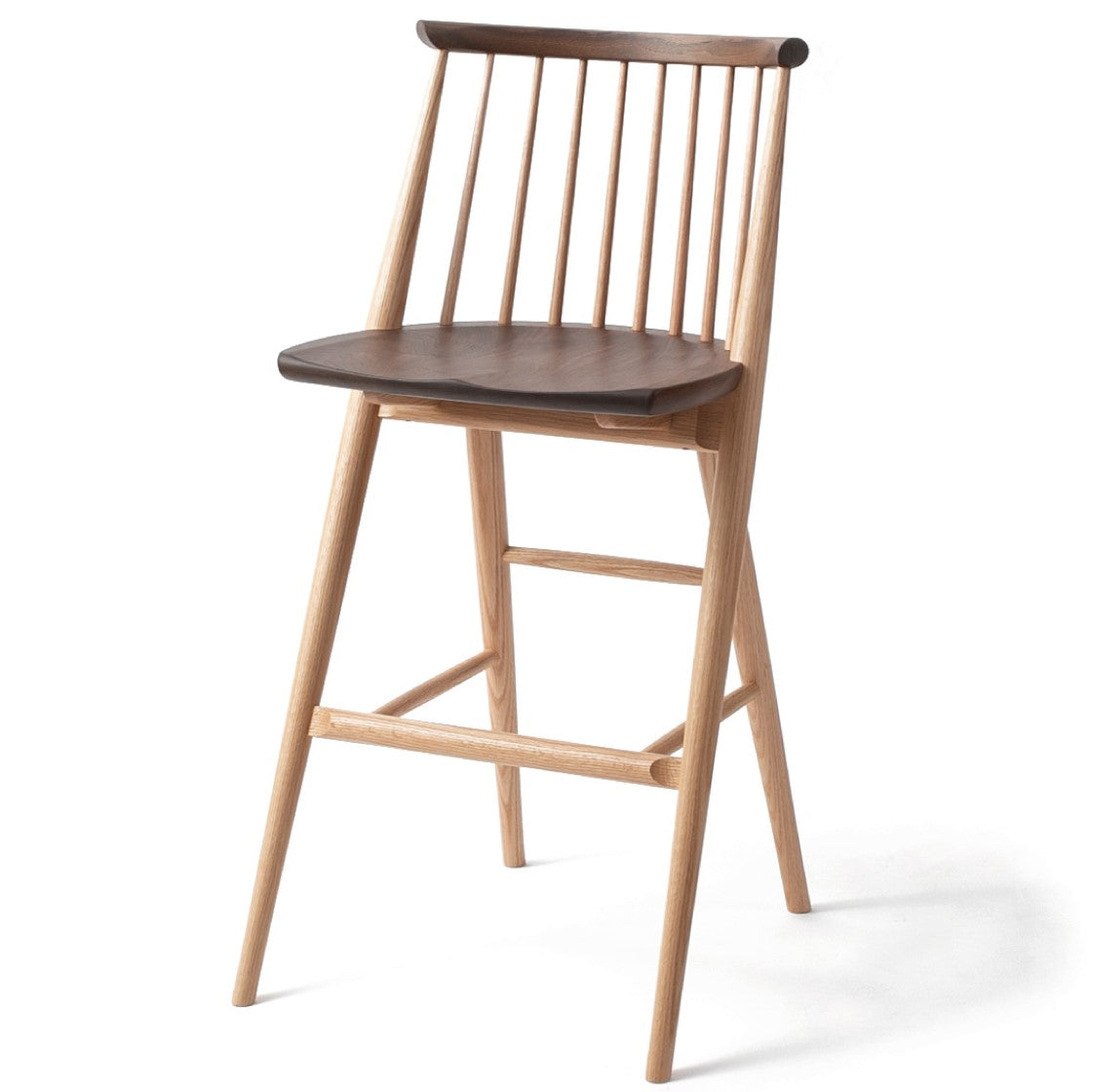 CIVILカウンターチェア CDC20K(ウォールナット+オーク) – 柏木工株式