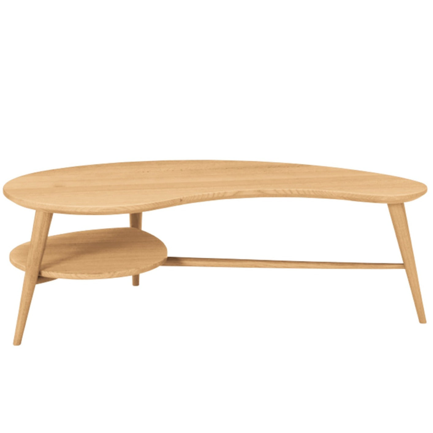 CIVILしずく型リビングテーブル(オーク) – 柏木工株式会社オンラインストア