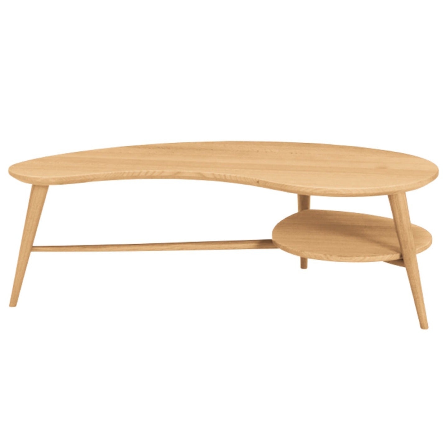 CIVILしずく型リビングテーブル(オーク) – 柏木工株式会社オンラインストア