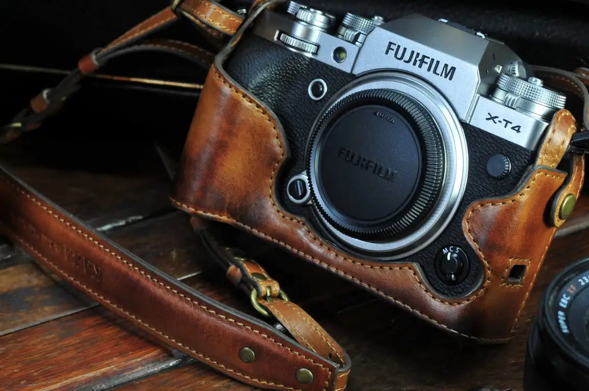 Fujifilm X T4 Leather Camera Case