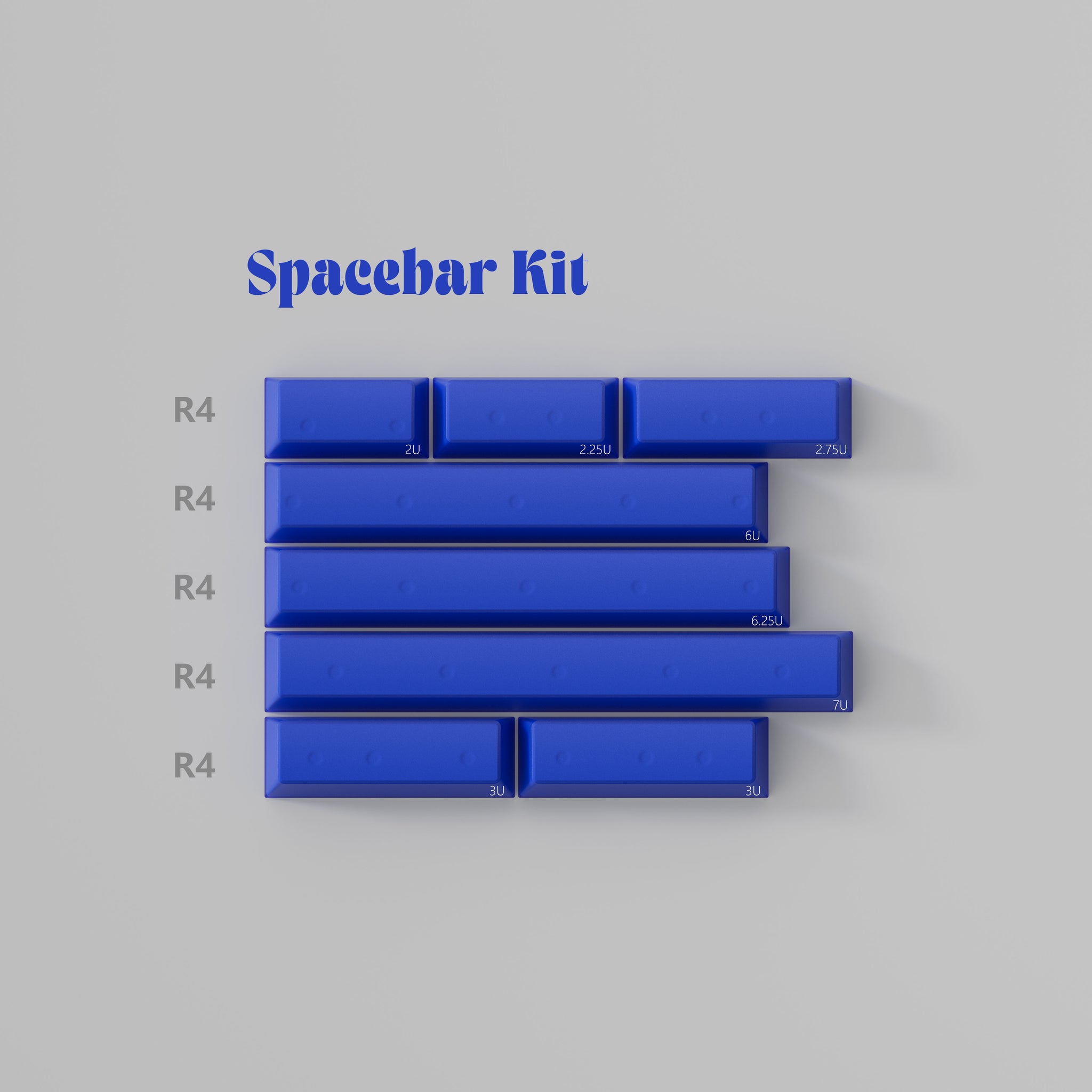 PBTfans Klein Blue R3 – KBDfans® Mechanical Keyboards Store