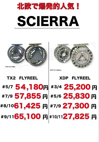 SCIERRA リール