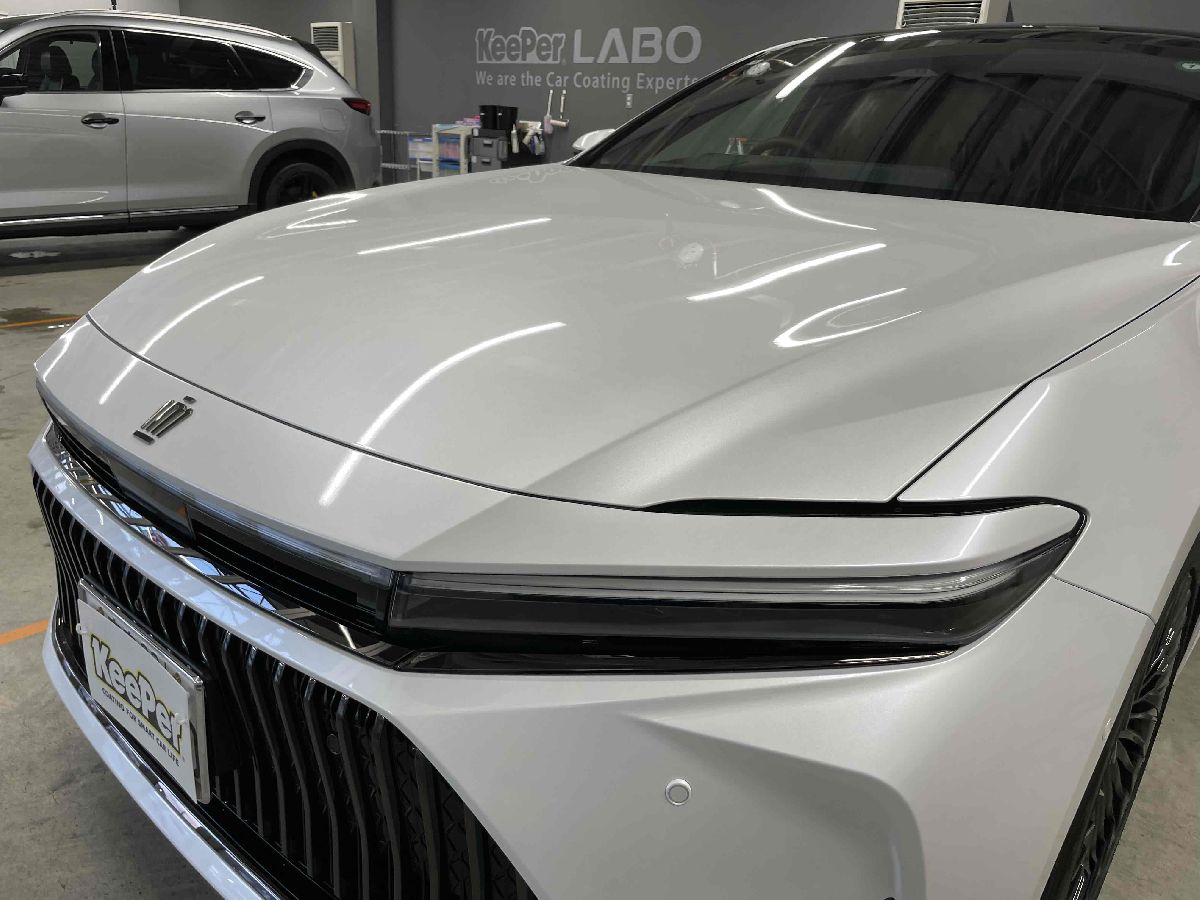 KeePer LABO Blog クラウンセダンがEXキーパーで新車以上の艶に！徳田